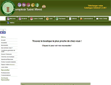 Tablet Screenshot of comptoirsaintmerri.fr